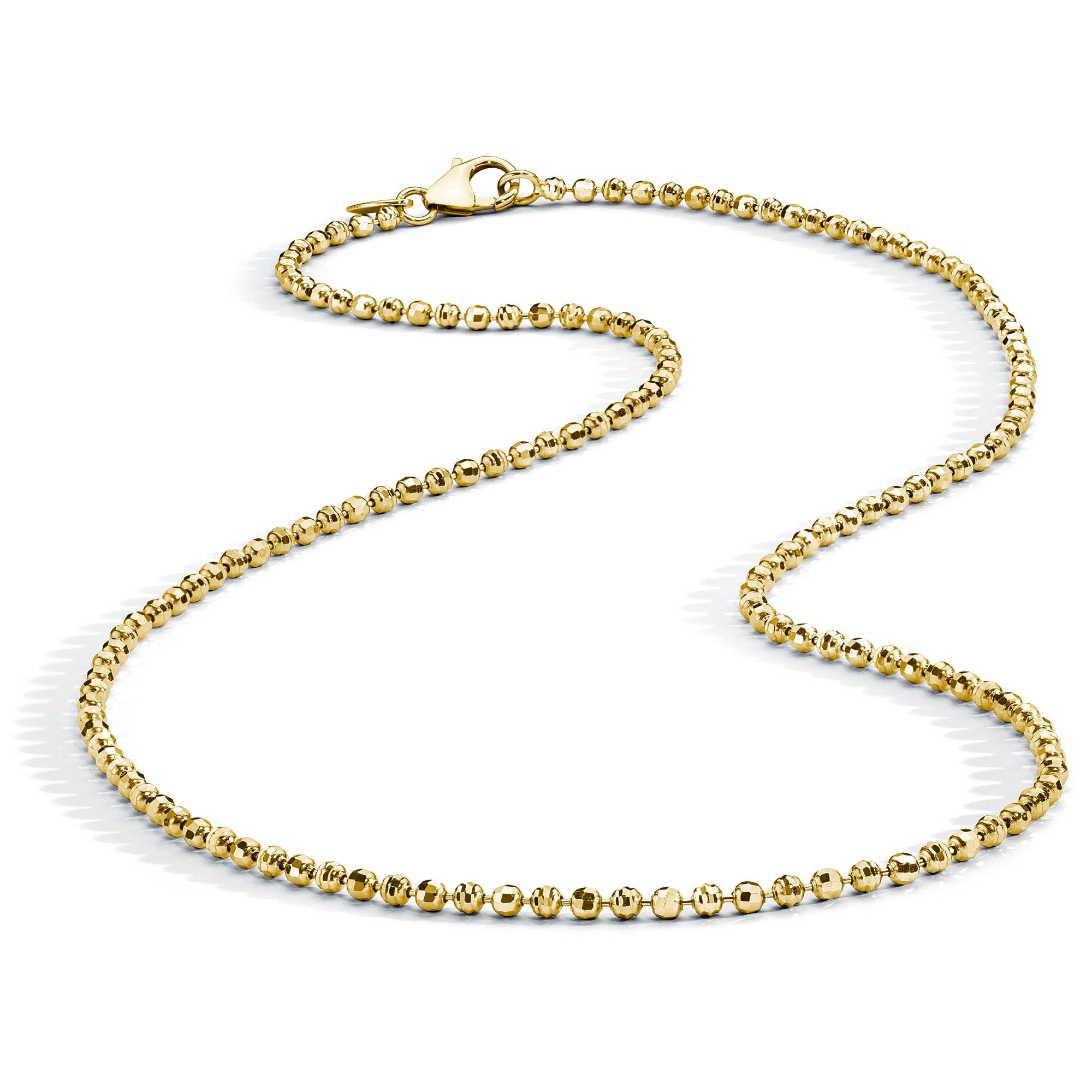 18K Yellow Gold Diamond Cut-Like Chain – AB CORP