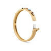 Julianna Custom Bangle in 14K Yellow Gold