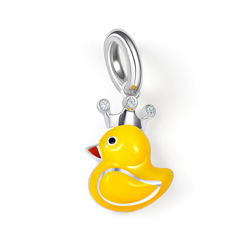 Rubber Duckie with Crown