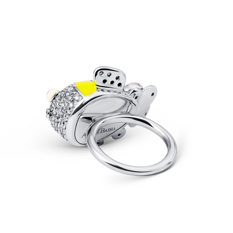 Diamond Clownfish Ring