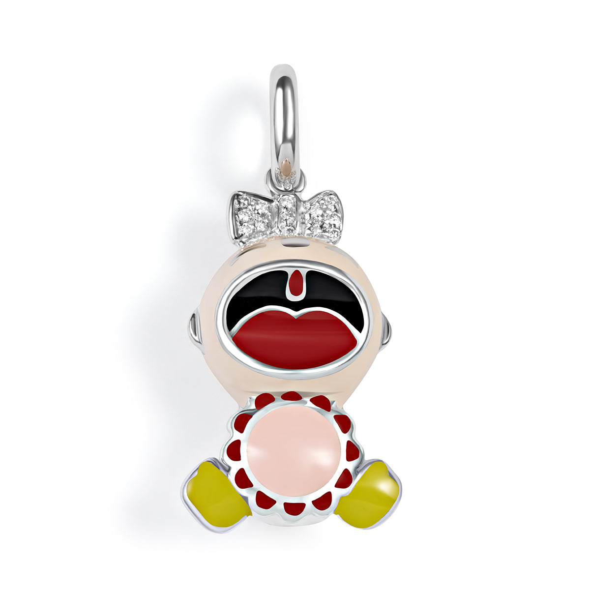 Crying Baby Girl Charm