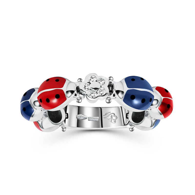 Ladybug Flexi Ring