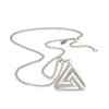 Small Silver Abracadabra Triangle Simple Series 1