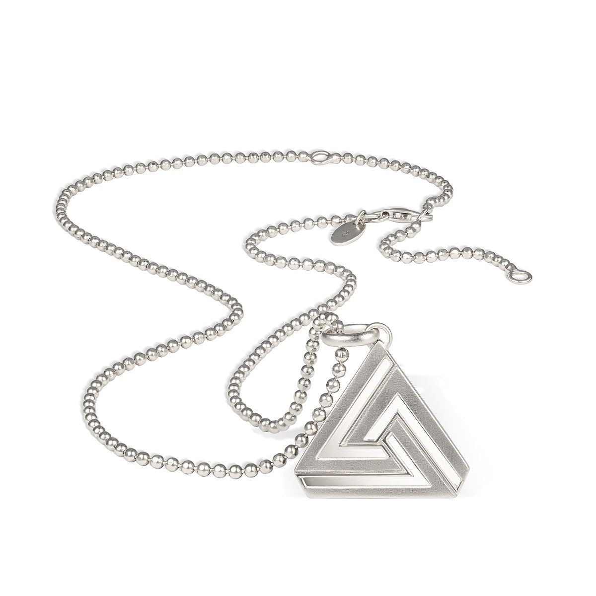 Small Silver Abracadabra Triangle Simple Series 1