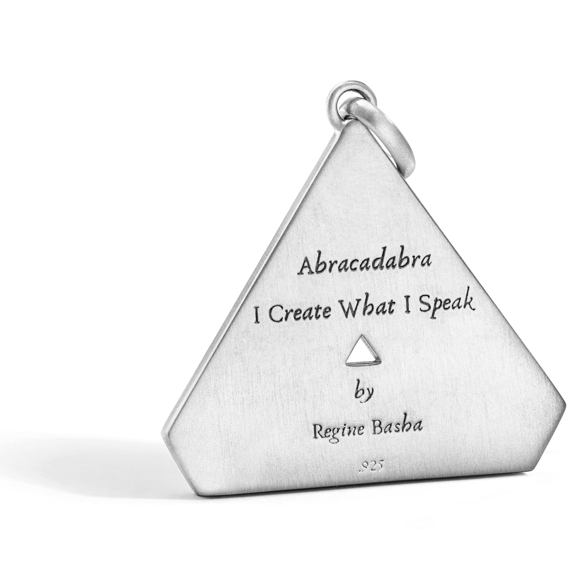 Large Abracadabra Silver Triangle Series 5