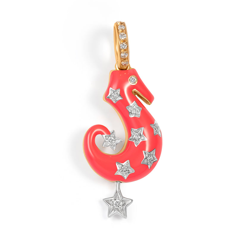 Seahorse with Stars