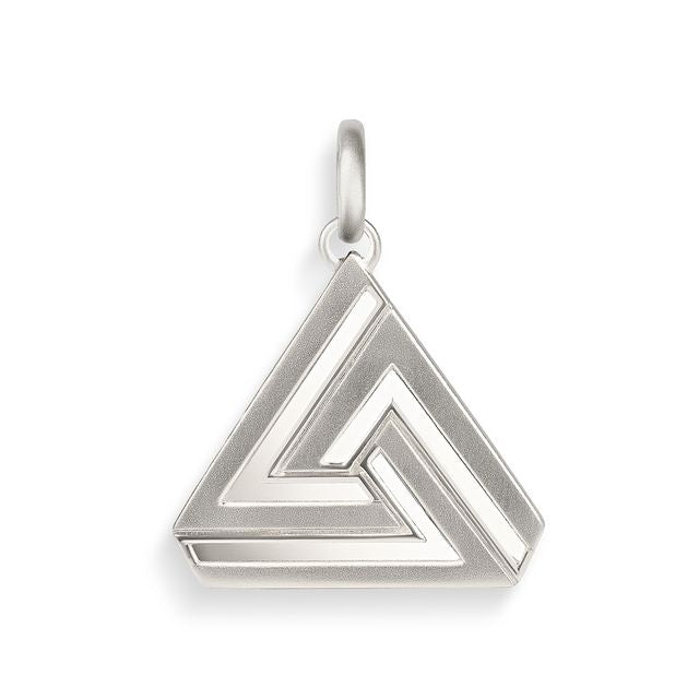 Small Silver Abracadabra Triangle Simple Series 1