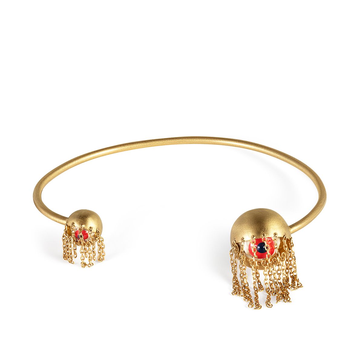 Shoosha Fringe Eye Cuff